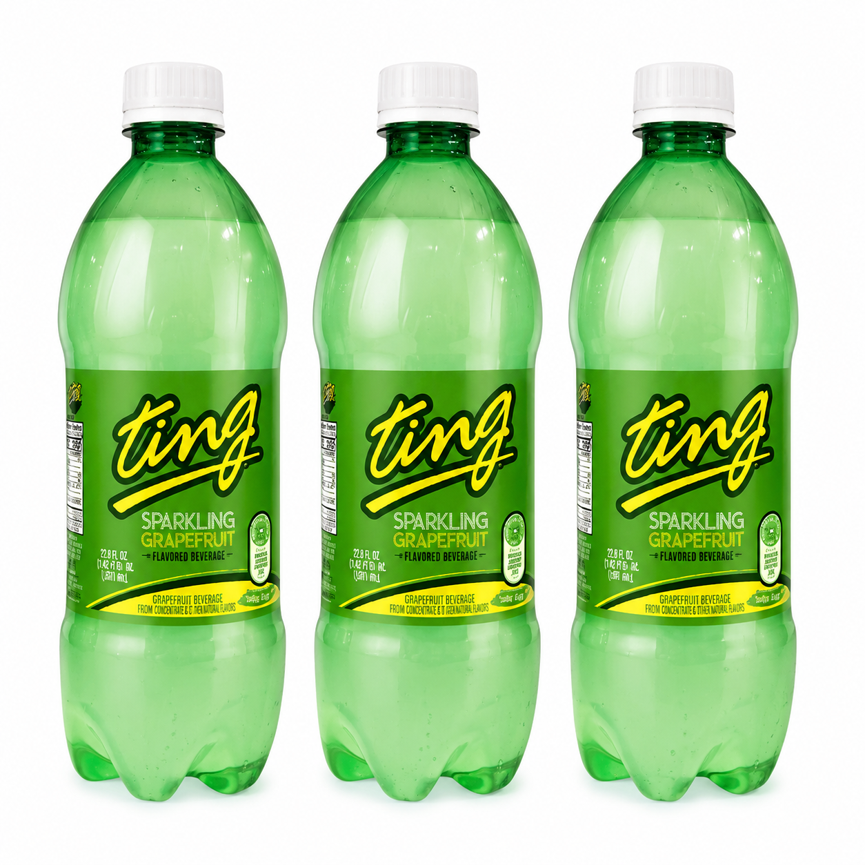 Ting Jamaican Beverage Bottles 20 fl oz