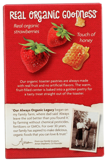 Nature's Path Toaster Pastries Strawberry Un Frosted 6 ct