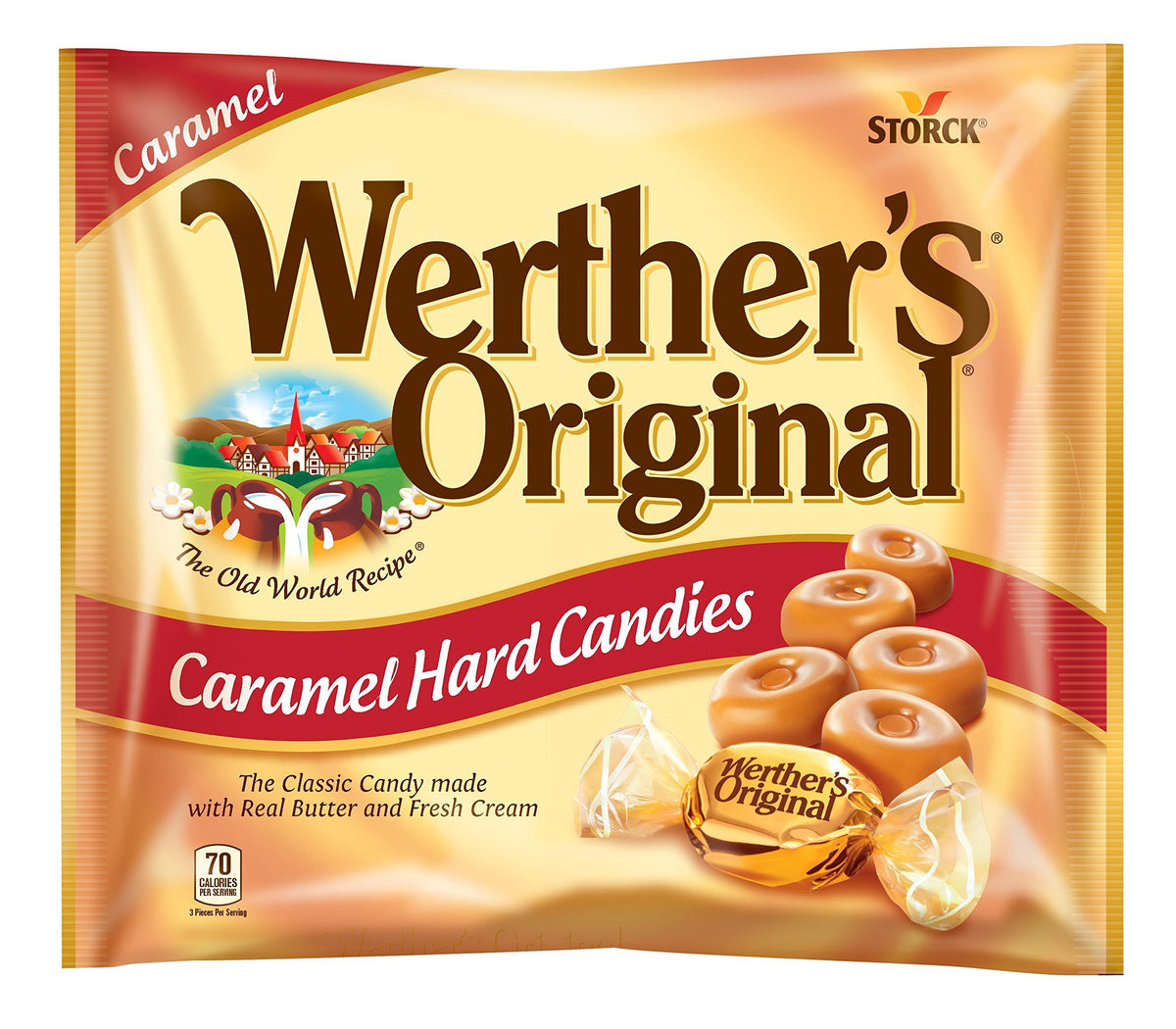 Werther's Original Caramel Hard Candies (The Classic Candy Made with Real Werther's Original