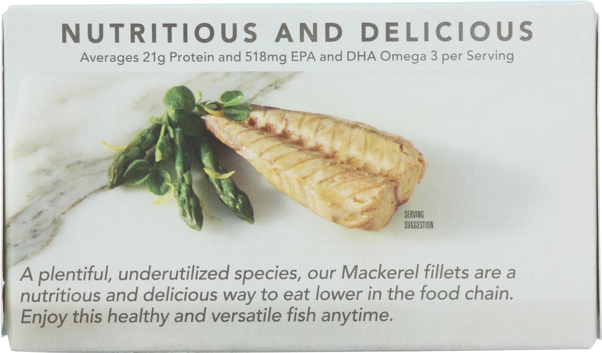 Wild Planet Mackerel Wild Fillets Olive Oil 4.4 Ounce