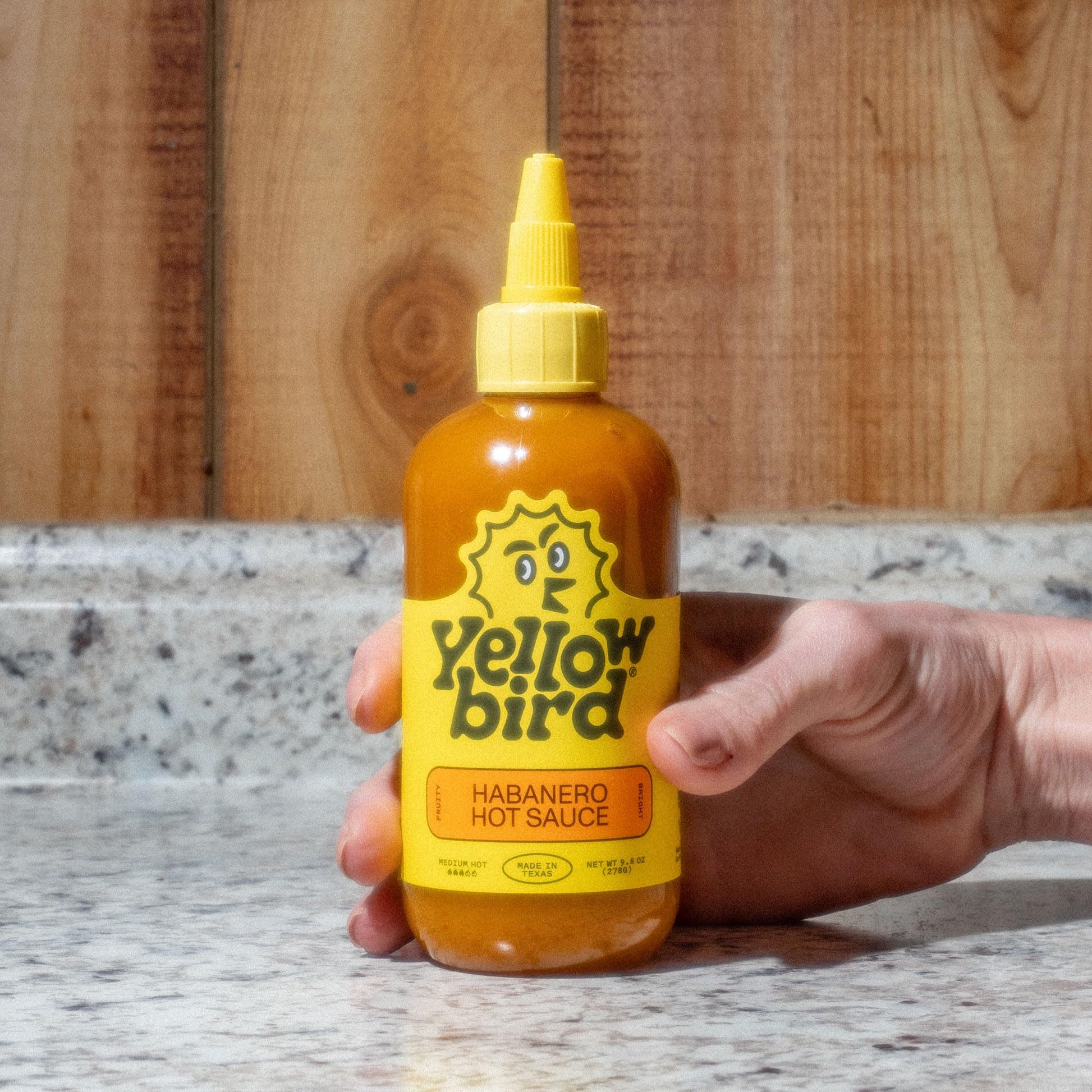 Yellowbird® Classic Habanero Hot Sauce 9.8 oz Medium Hot 2 Bottles Made in Texas