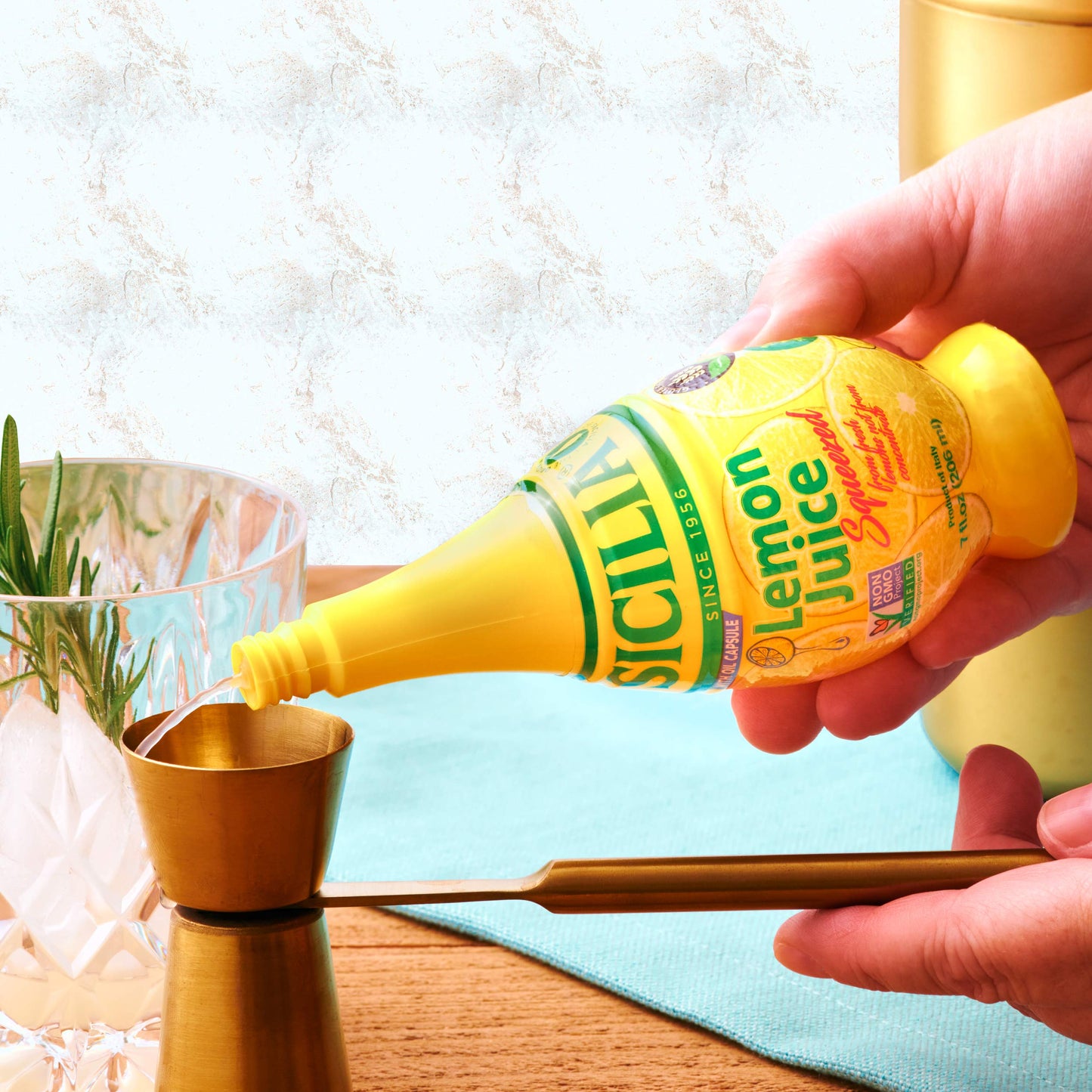 SICILIA Lemon Juice 4 Fl Oz (Pack of 6)