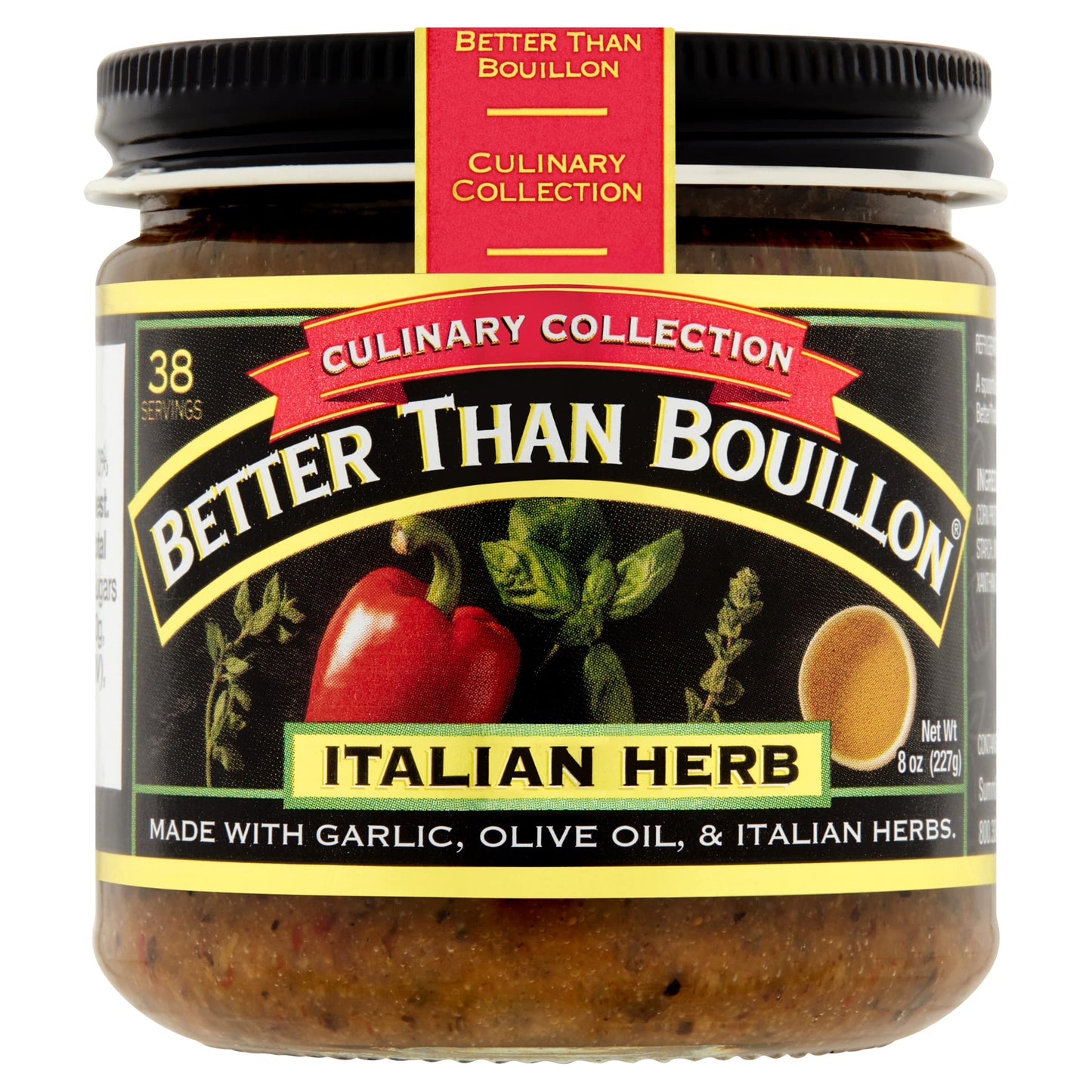 Better Than Bouillon Culinary Collection Base, Italian Herb Base, Contains 38 Better Than Bouillon