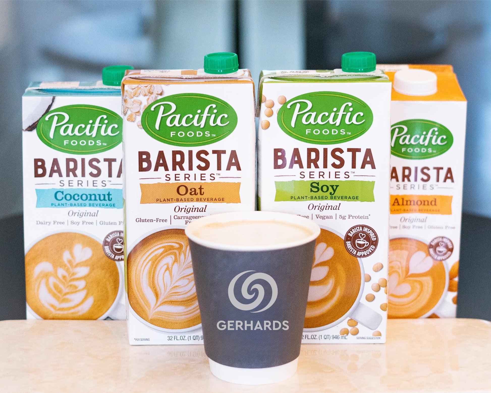 Pacific Foods Barista Series Original Soy Beverage 32 Ounce