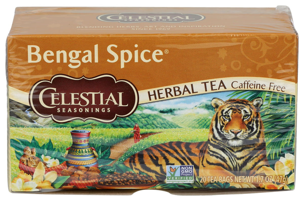 Celestial Seasonings, Tea, Bengal Spice, 20 Count Celestial Seasonings