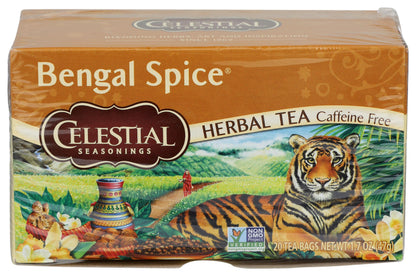 Celestial Seasonings, Tea, Bengal Spice, 20 Count Celestial Seasonings