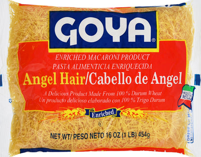 Goya Angel Hair Pasta, 1 Pound Goya