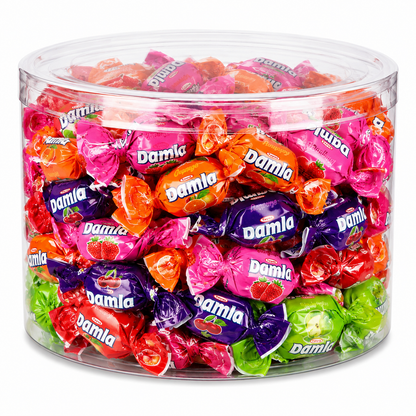 Tayas Damla Colombina Fancy Filled Soft Candy Assortment Tub