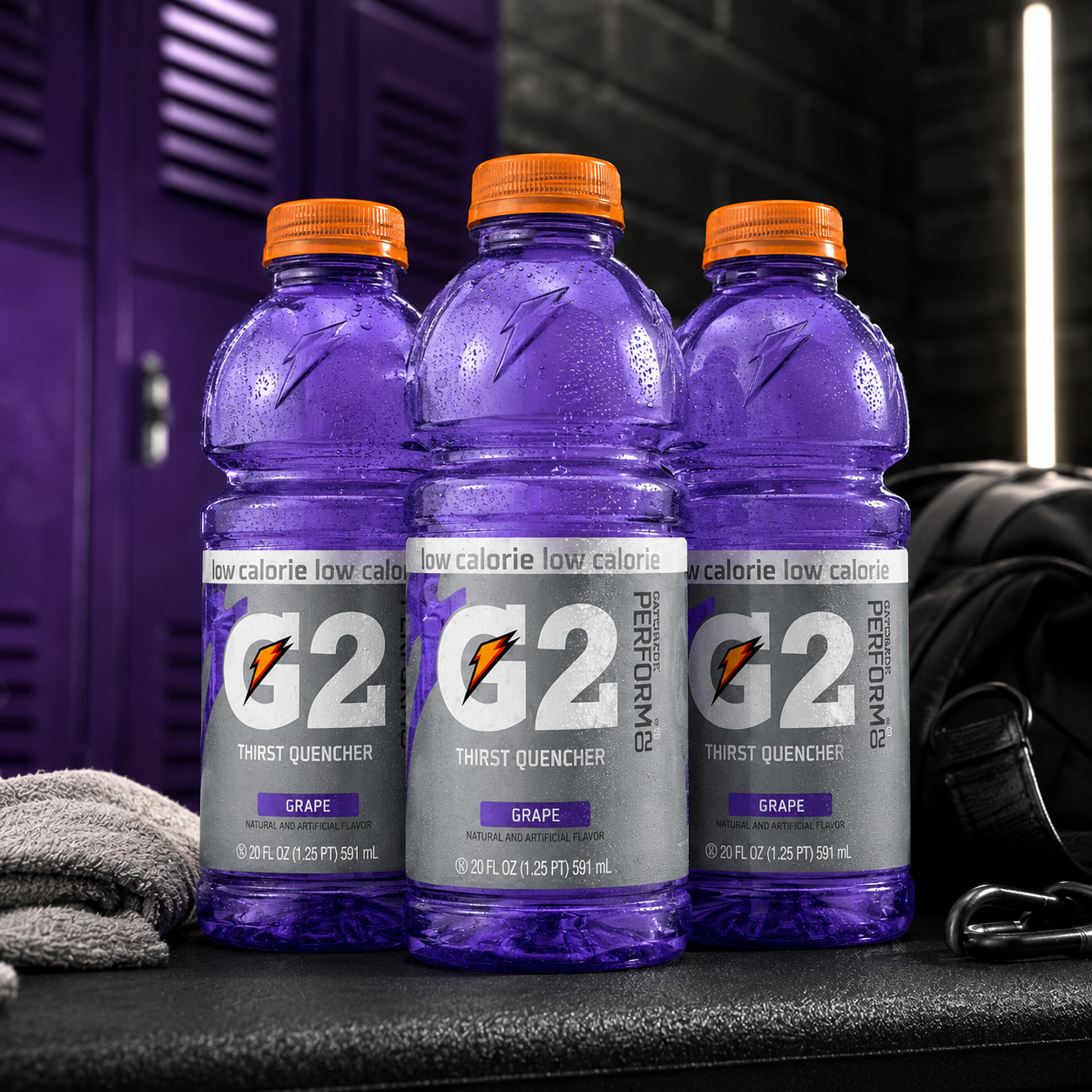 Gatorade G2 Sports Drink Grape Low Calorie 20-oz Bottles