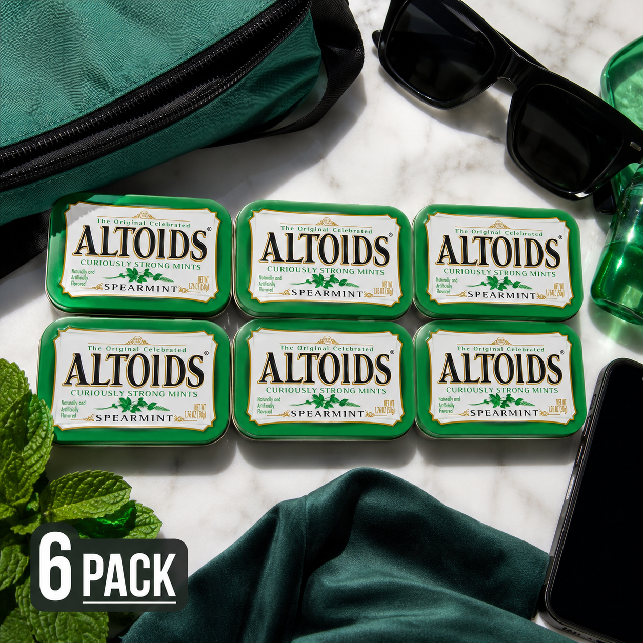 Altoids Curiously Strong Mints Spearmint 1.76 oz