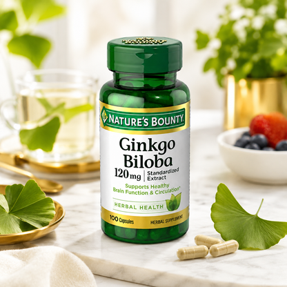 Nature's Bounty Ginkgo Biloba Capsules 200 ct 0.00 oz