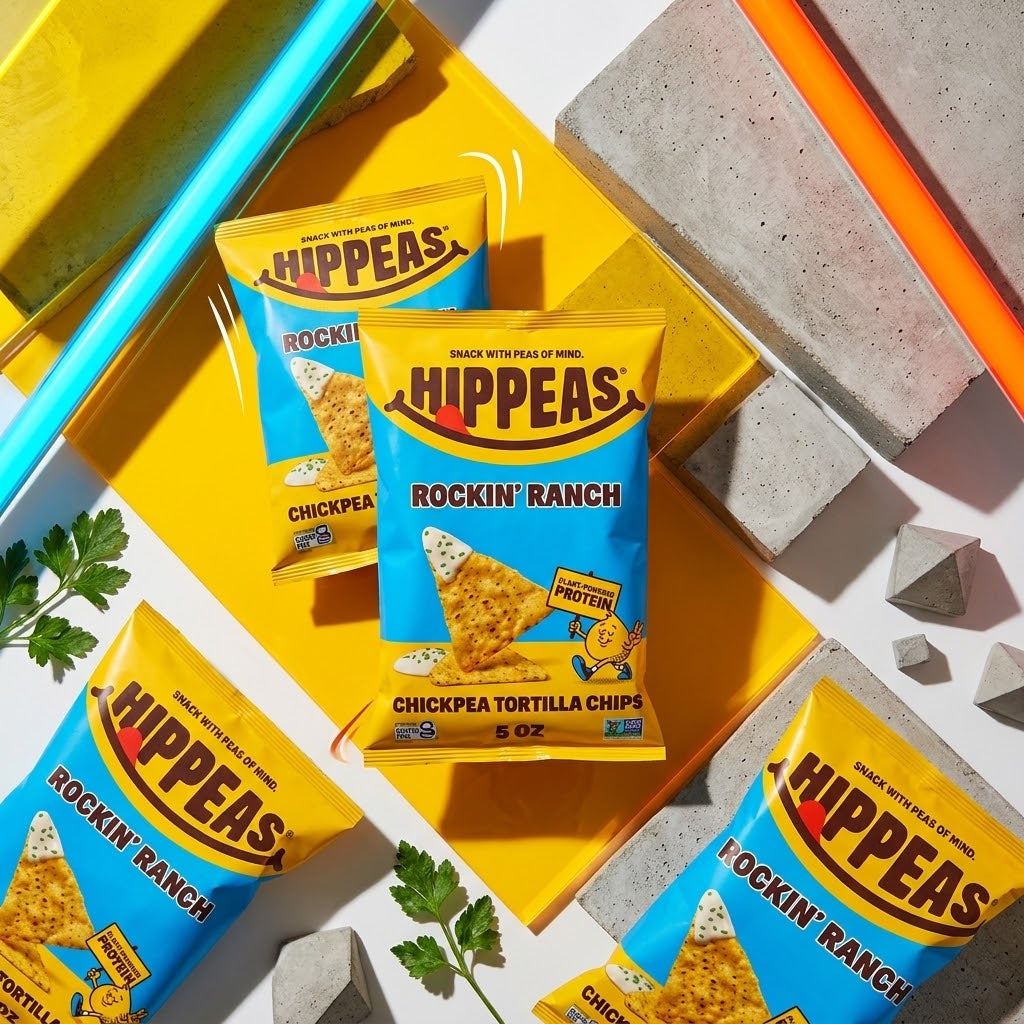 HIPPEAS Rockin Ranch Chickpea Tortilla Chips, 5 oz HIPPEAS