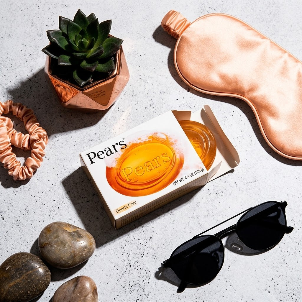Pears Soap Gentle Care Transparent 4.4 oz (Pack of 4) Pears