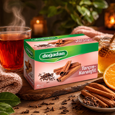Dogadan Cinnamon Clove Herbal Tea 20 ct Box