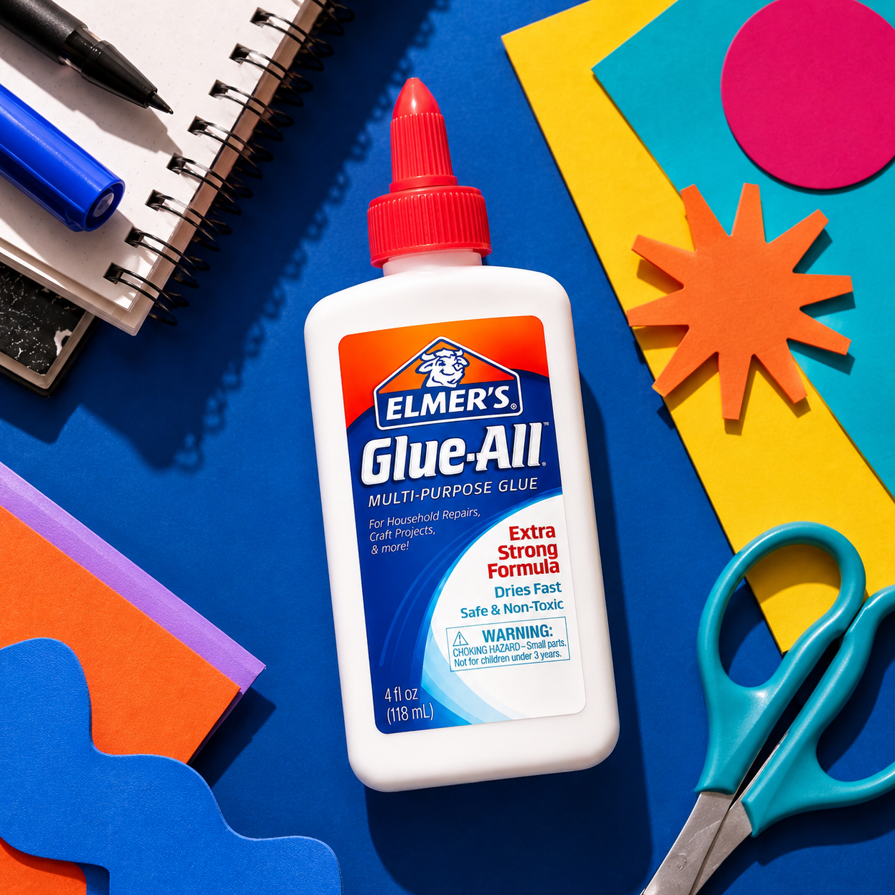 Elmer's Glue-All Multi-Purpose Glue White 4 Ounces