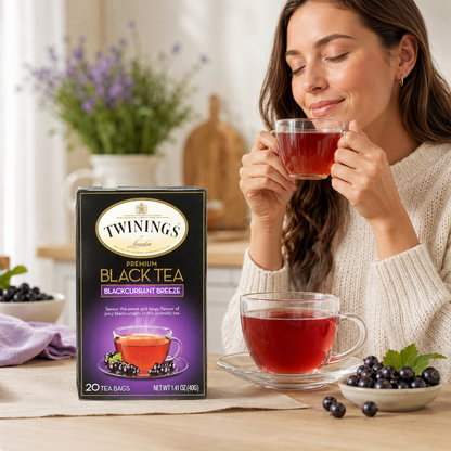 Twinings Blackcurrant Breeze Flavored Tea 20 Count