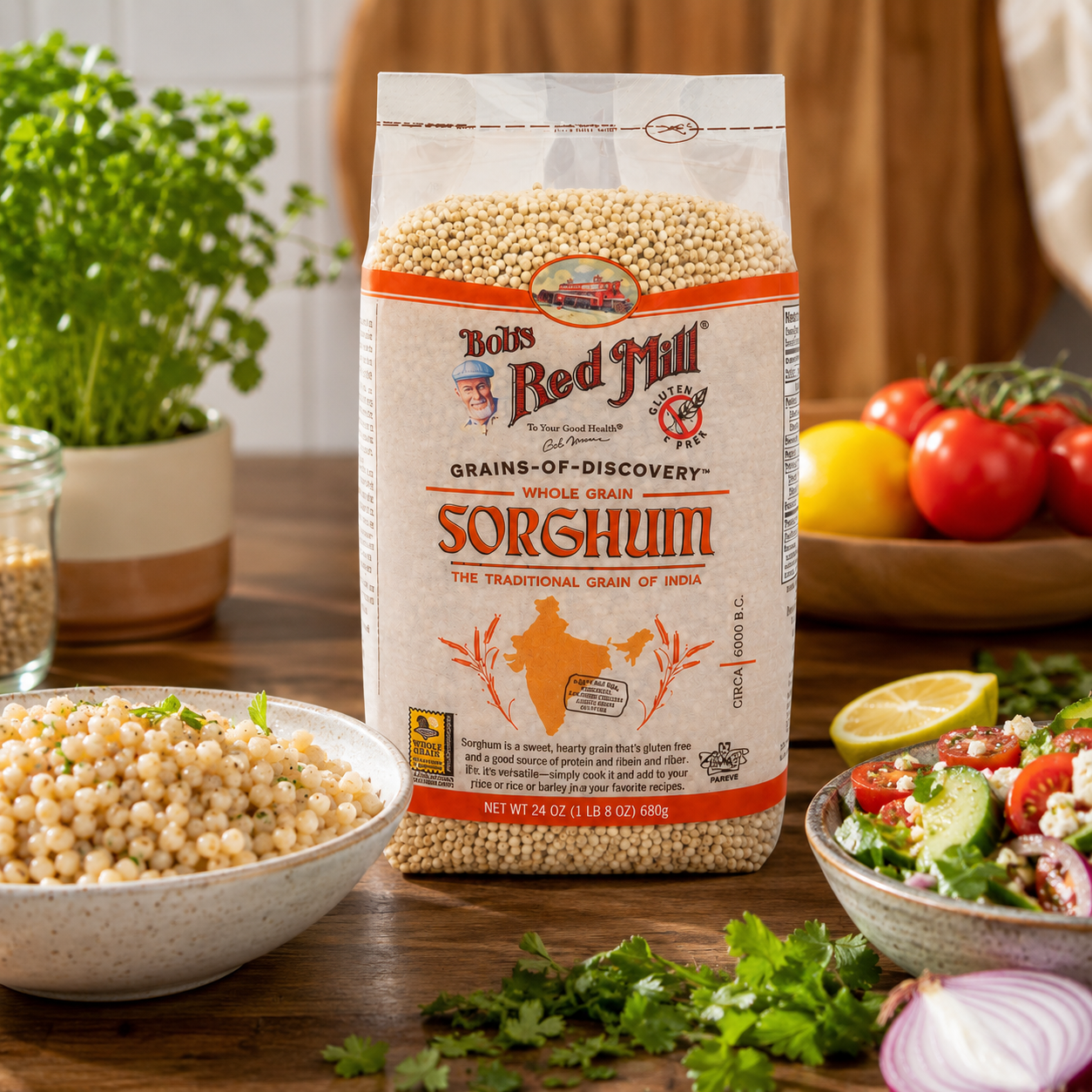 Bob's Red Mill Gluten Free Sweet White Sorghum Grain 24-oz