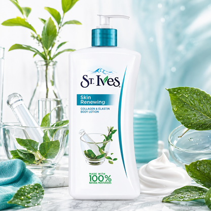 St. Ives Skin Renewing Body Lotion Collagen Elastin 21 oz (Pack of 5)