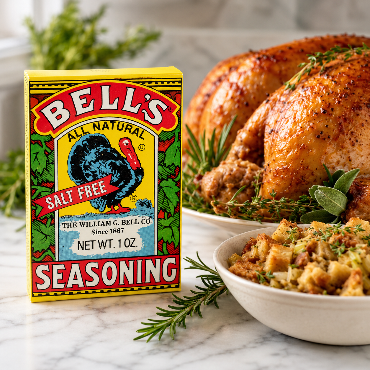 Bells Bell'S Poultry Seasoning 1-Ounce Boxes (Pack of 6)