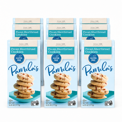 Pamela's Products Pecan Shortbread Gluten Free Cookies 6.25 oz