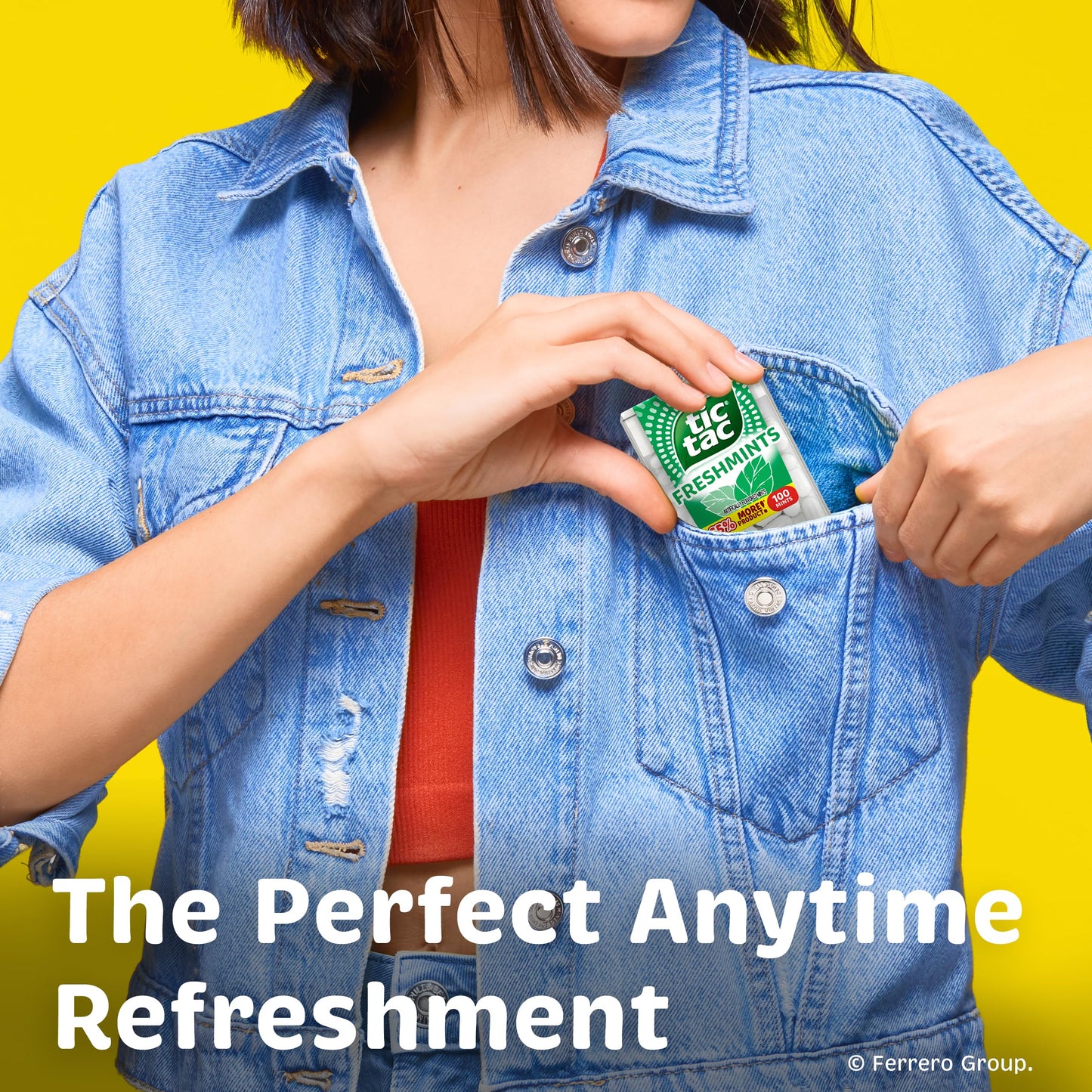 Tic Tac Freshmints On the Go Breath Mints Pocket Sized 1.7 oz