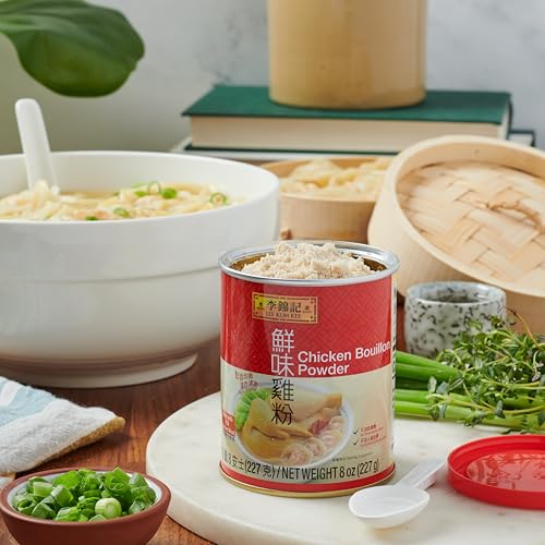 Product image of Lee Kum Kee Chicken Bouillon Powder Gluten Free Authentic Chicken Flavor for Soups Stews Marinades Porridge