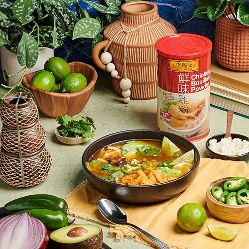 Product image of Lee Kum Kee Chicken Bouillon Powder Gluten Free Authentic Chicken Flavor for Soups Stews Marinades Porridge