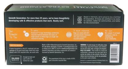 Product image of Seventh Generation Tall Kitchen Trash Bags 13 gal 30 bags
