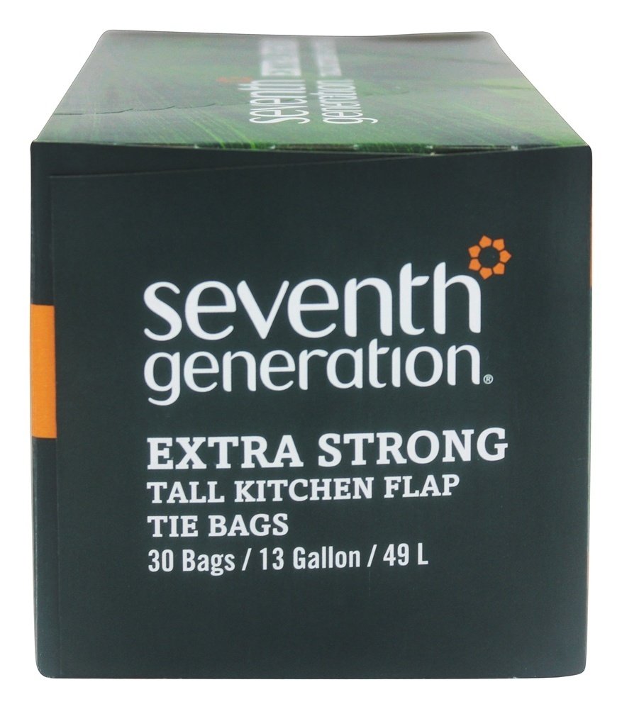 Product image of Seventh Generation Tall Kitchen Trash Bags 13 gal 30 bags
