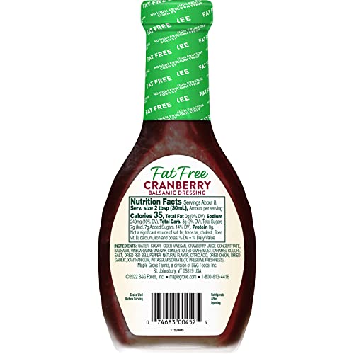 Product image of Maple Grove Farms Salad Dressing Cranberry Balsamic 8 oz 8 oz