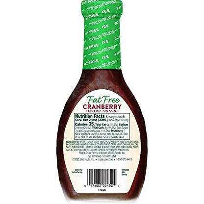 Product image of Maple Grove Farms Salad Dressing Cranberry Balsamic 8 oz 8 oz