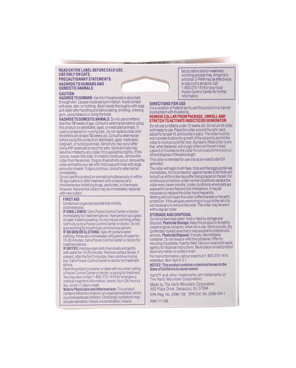 Product image of Hartz UltraGuard Plus Flea and Tick Collar for Cats Water Resistant Breakaway 7 Month Protection