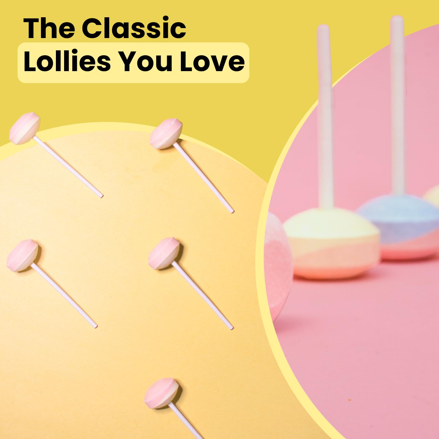 Product image of Smarties Double Lollies Assorted Fruity Flavors Gluten Free Peanut Free Fat Free Low Calorie Perfect for