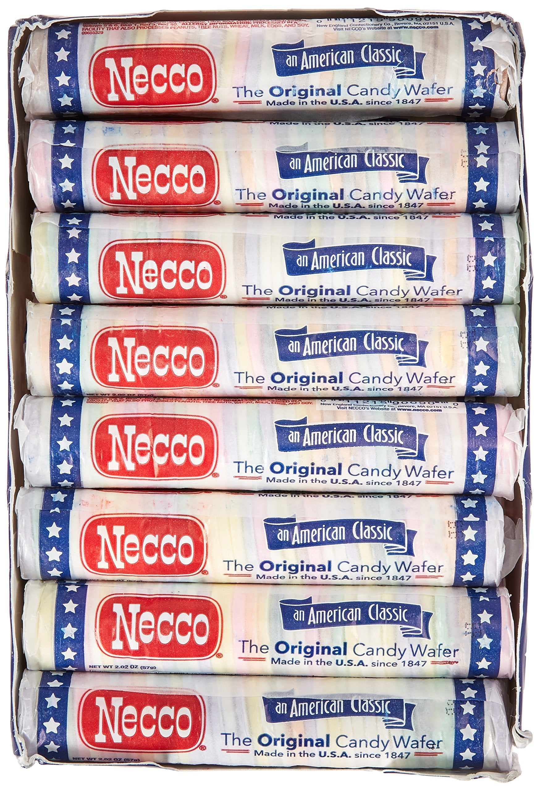 Product image of Necco Assorted Original Candy Wafers 2.02 oz 24 Rolls 2.02 oz
