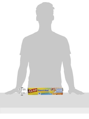 Product image of Glad Press 'n Seal Plastic Food Wrap 70 Square Foot Roll