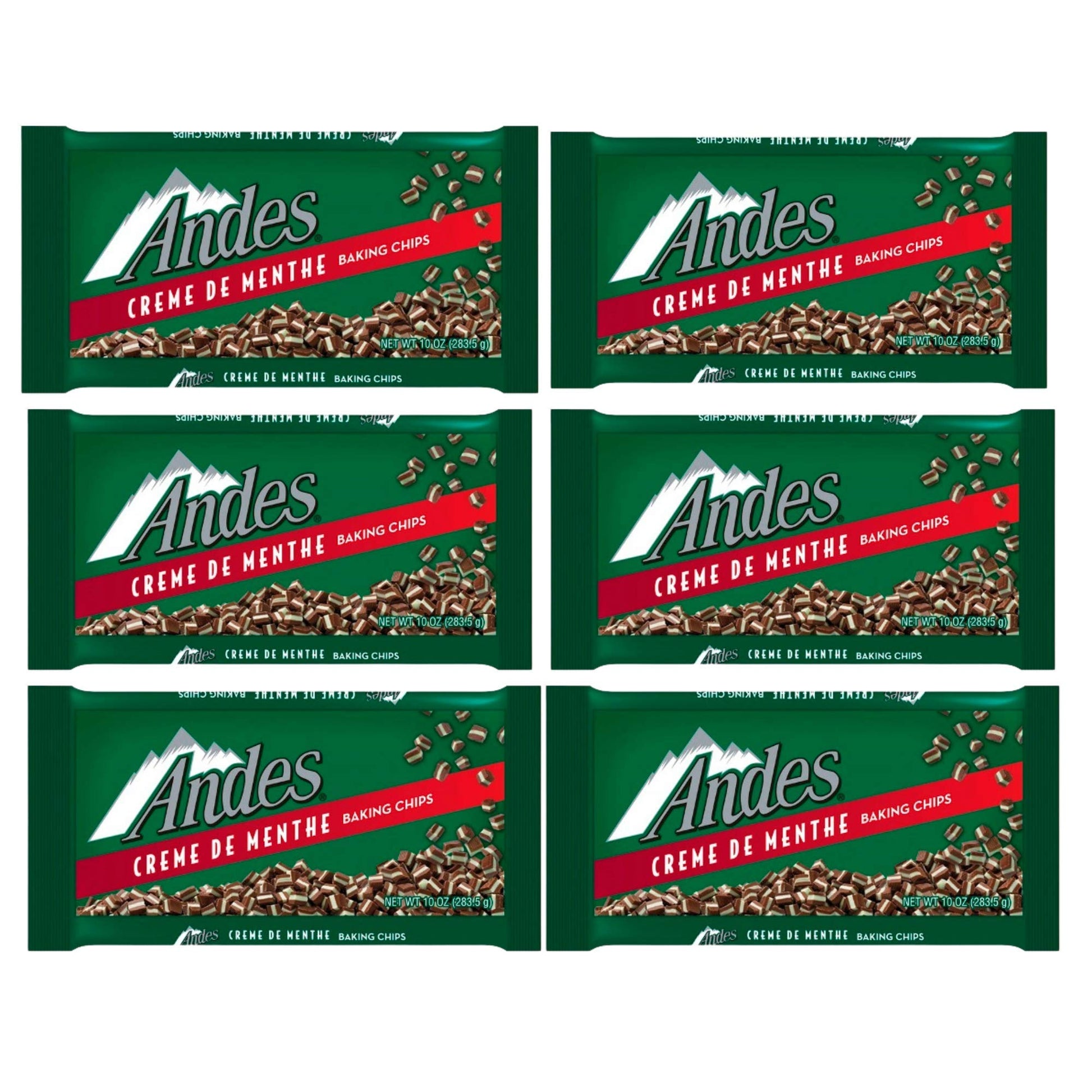Product image of Andes Baking Chips Mint Chocolate 10 oz 10 oz Pack of 6
