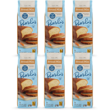 Product image of Pamela's Products Gluten Free Bread Mix 19-oz Packages Pack of 6