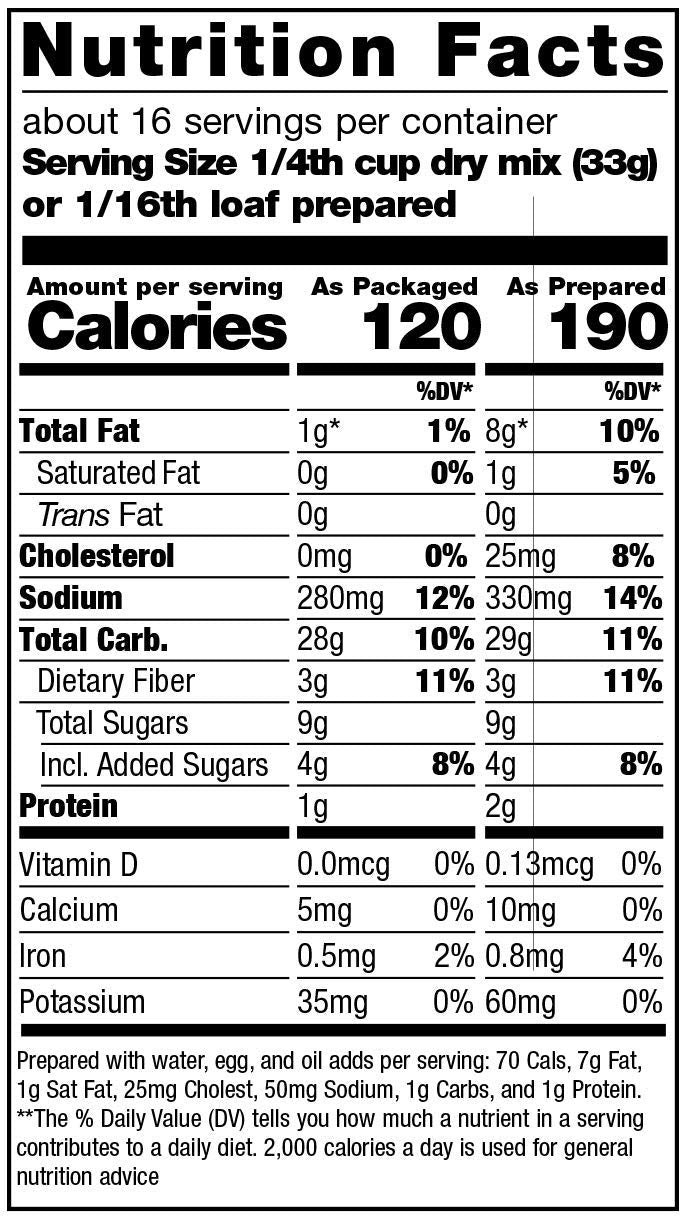 Product image of Pamela's Products Gluten Free Bread Mix 19-oz Packages Pack of 6