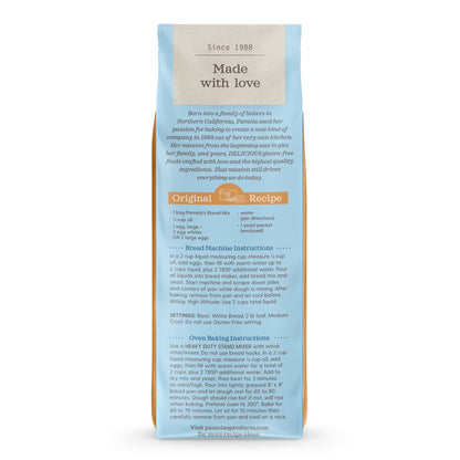 Product image of Pamela's Products Gluten Free Bread Mix 19-oz Packages Pack of 6