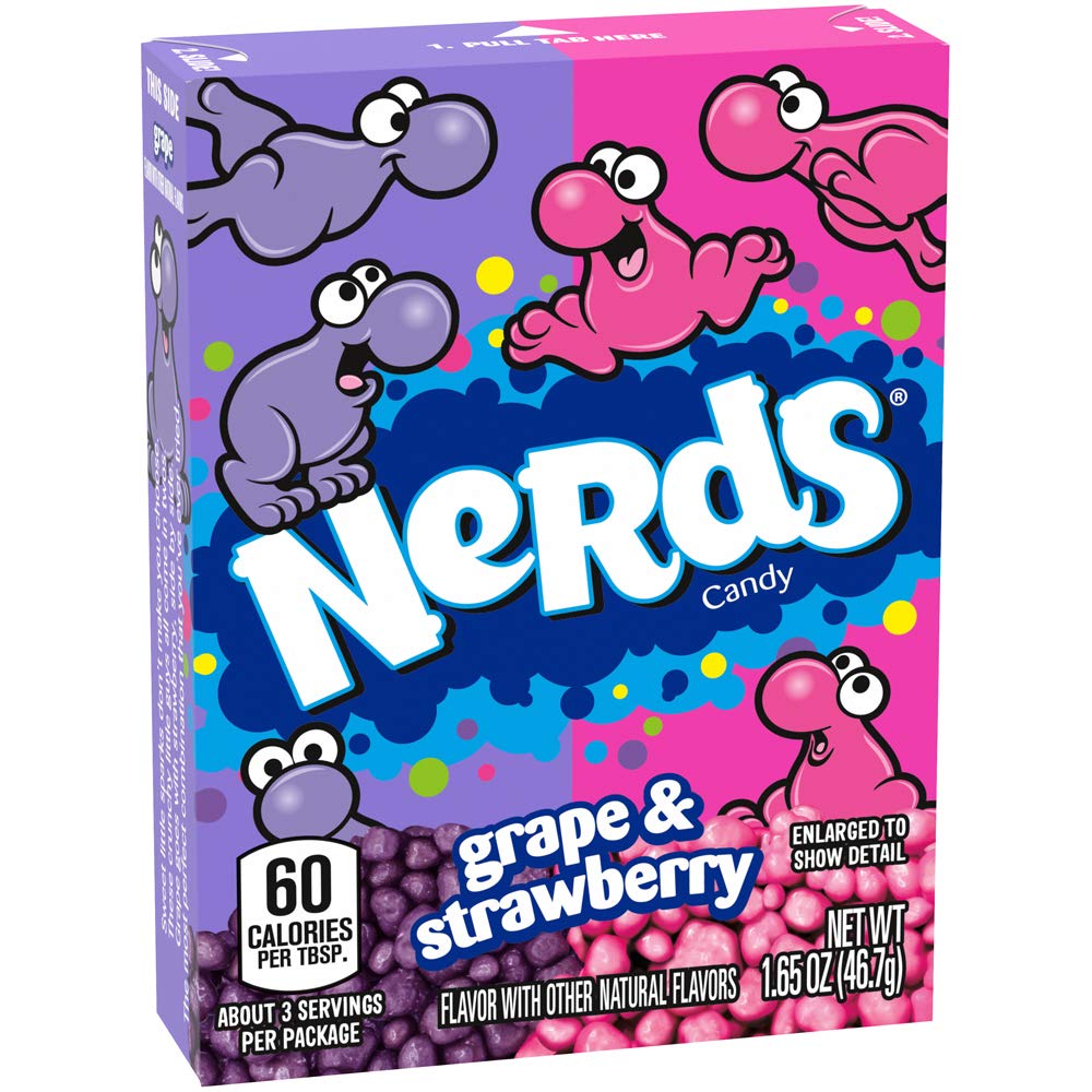 Product image of Nerds Grape and Strawberry Candy 1.65 oz 1.65 oz Pack of 36