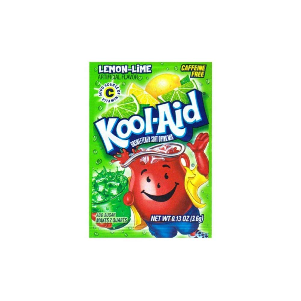 Product image of Kool-Aid Lemon Lime Drink Mix 0.13 oz 0.13 oz Pack of 48