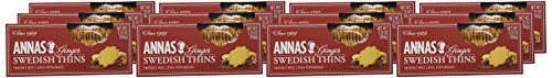 Product image of Anna's Ginger Thins Swedish Cookies 5.25 oz 5.25 oz Pack of 12