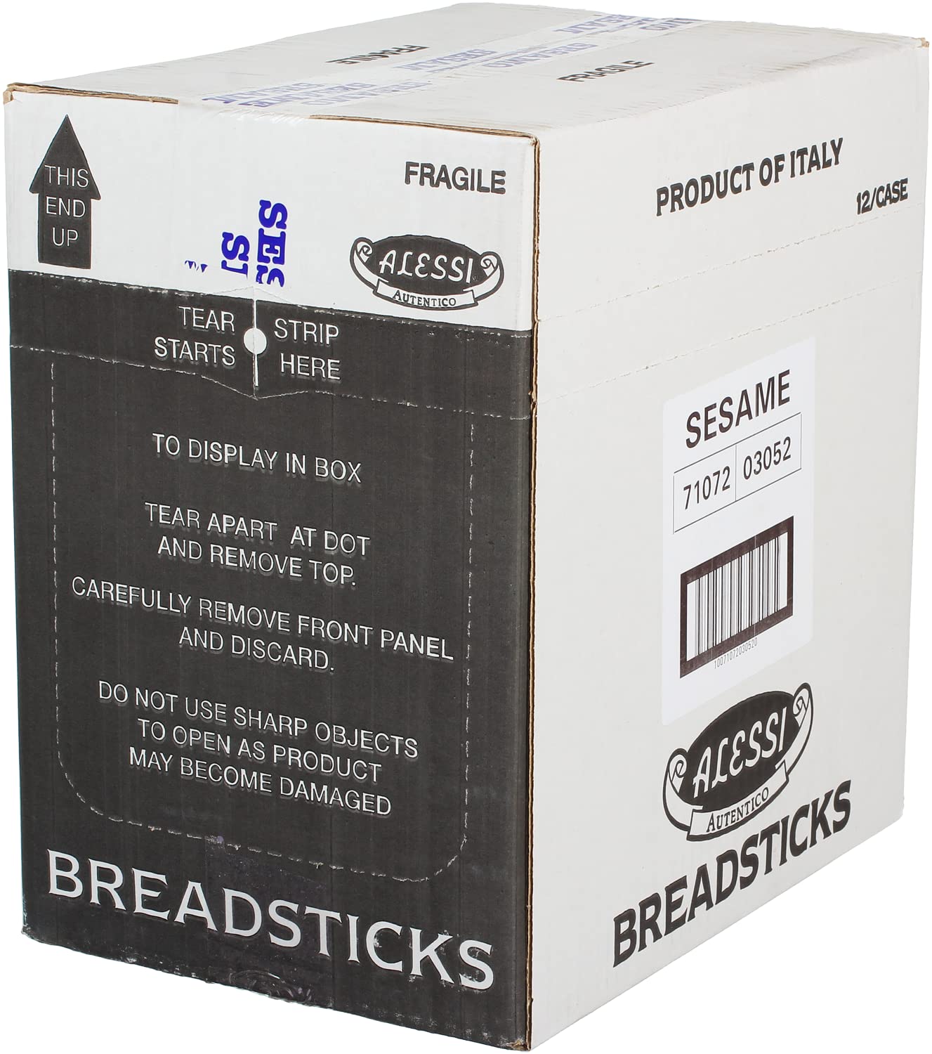 Product image of Alessi Sesame Breadsticks Boxes 4.4 oz 4.4 oz Pack of 12