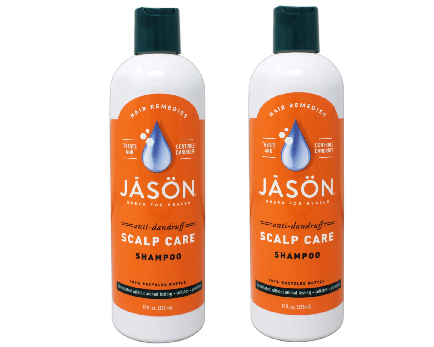 Product image of JASON Dandruff Relief Treatment Shampoo 12 oz 12 oz Pack of 2