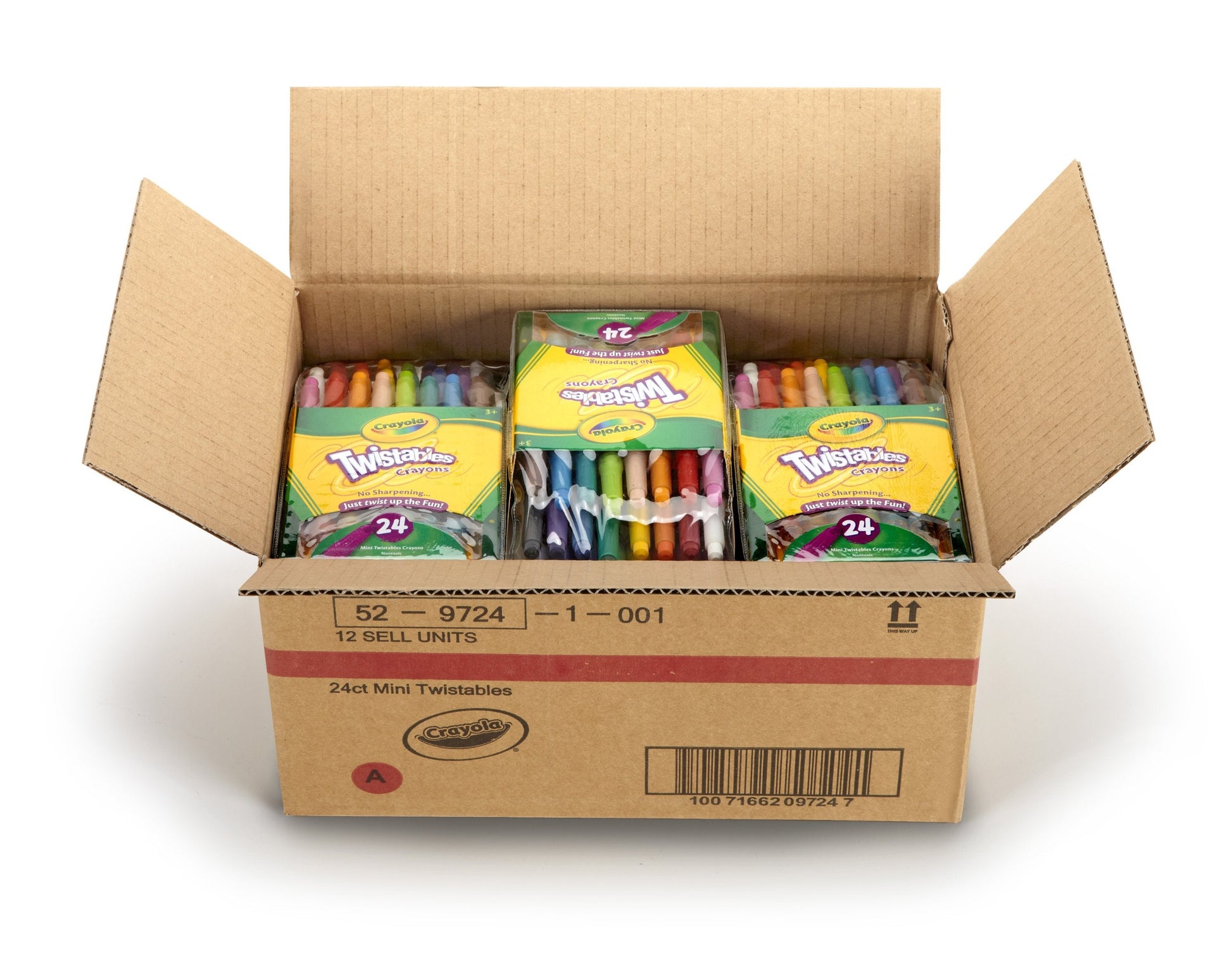 Product image of Crayola Mini Twistable Crayons Pack of 24