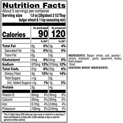 Product image of Quaker Near East Tabouleh Whole Grain Salad Mix Boxes 5.25 oz 5.25 oz Pack of 12
