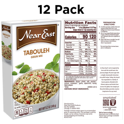 Product image of Quaker Near East Tabouleh Whole Grain Salad Mix Boxes 5.25 oz 5.25 oz Pack of 12
