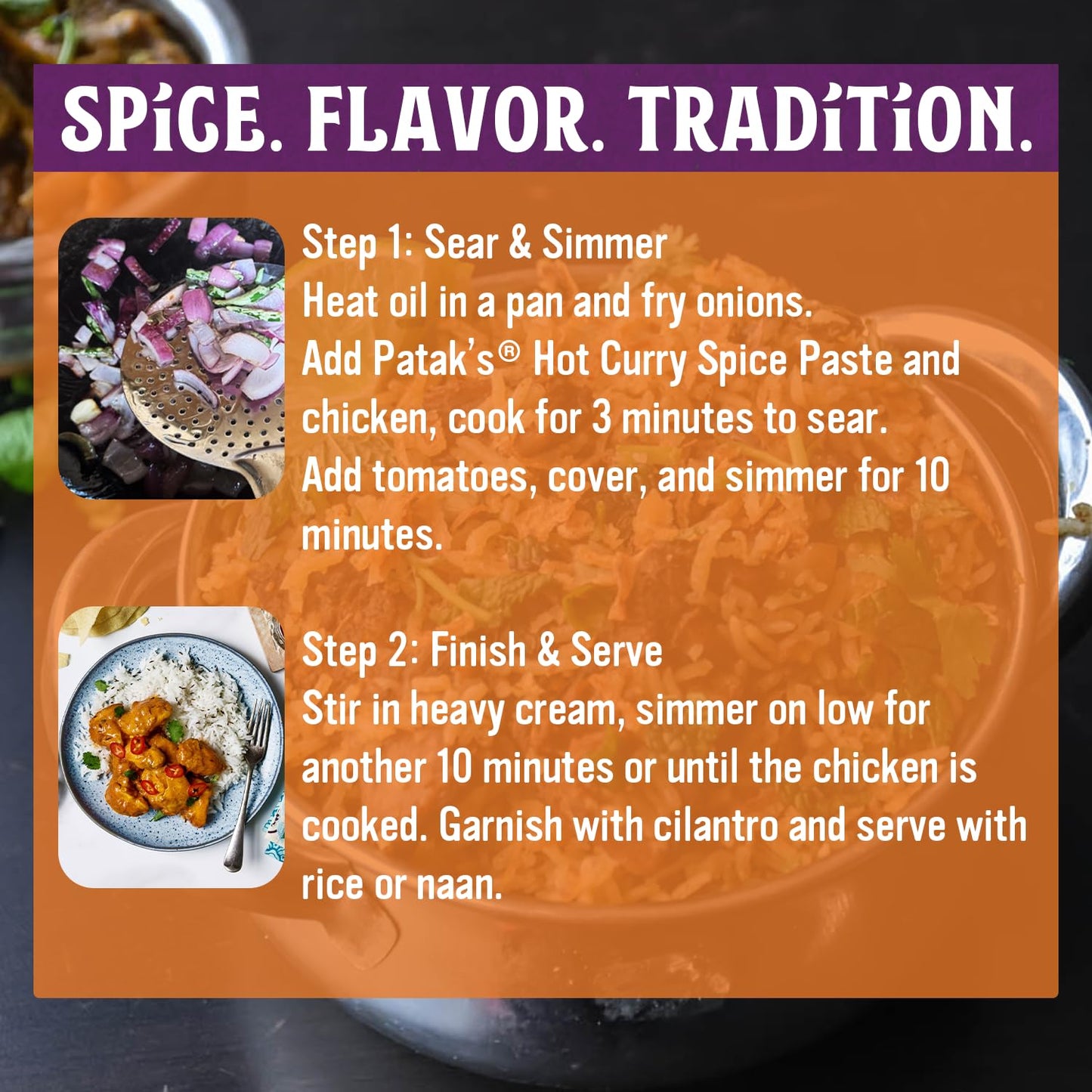 Product image of Patak's Hot Curry Spice Paste Indian Cooking Paste Freshly Ground Spices Ideal for Chicken Vegetables and