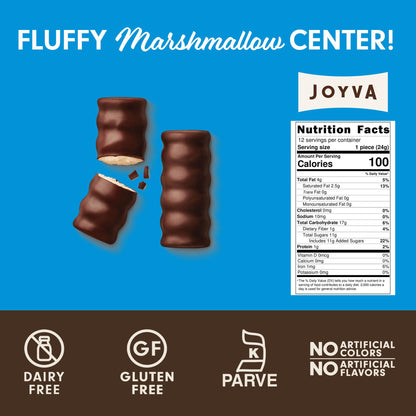 Product image of Joyva Chocolate Covered Marshmallow Candies 5 lb
