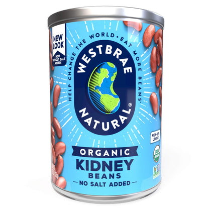 Product image of Westbrae Natural Organic Kidney Beans No Salt Added 15 oz 15 oz Pack of 12
